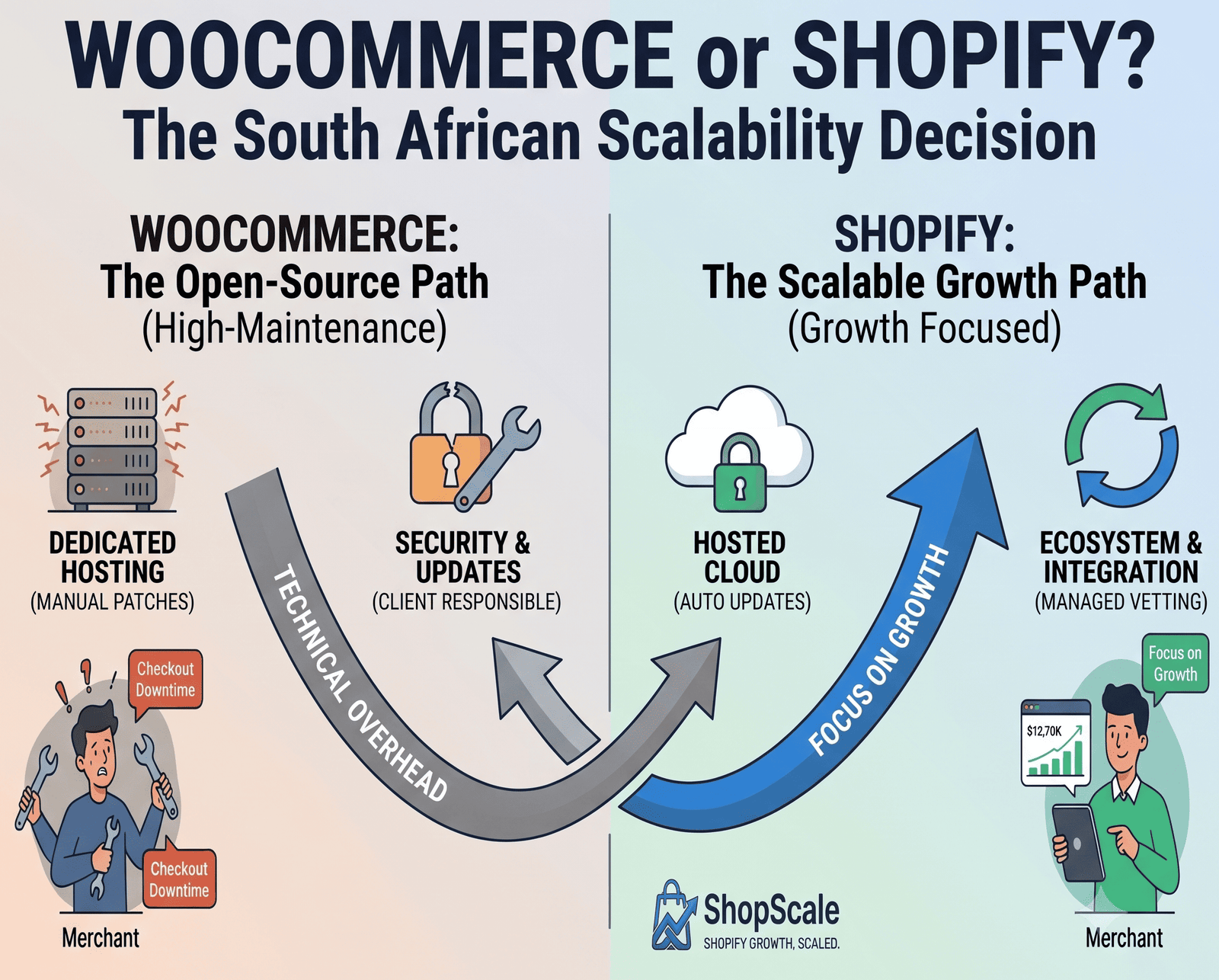 shopify vs woocommerce south africa